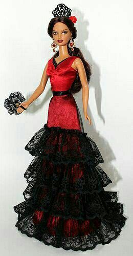 Muneca barbie flamenca Continuara.org
