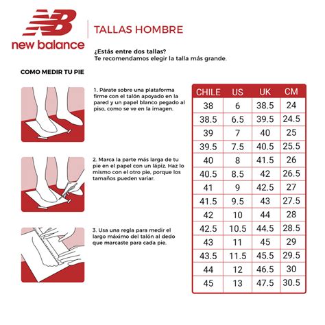 New balance talla Continuara.org