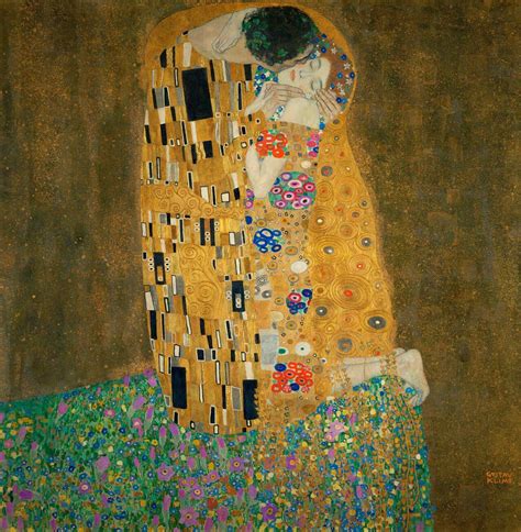 Oleo beso klimt Continuara.org