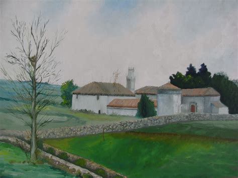 Oleo paisaje gallego Continuara.org