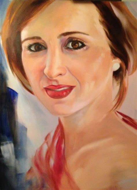 Oleo retrato una Continuara.org