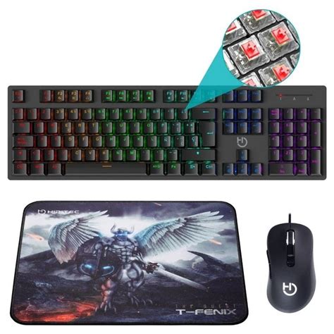 Pack gaming teclado Continuara.org