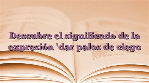 Palos ciego Continuara.org