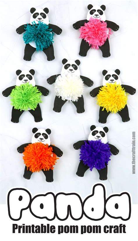 Panda pom pom Continuara.org