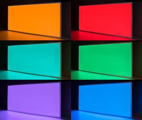 Panel led color Continuara.org