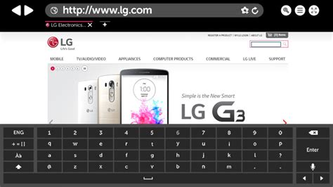 Pantalla lg teclado Continuara.org