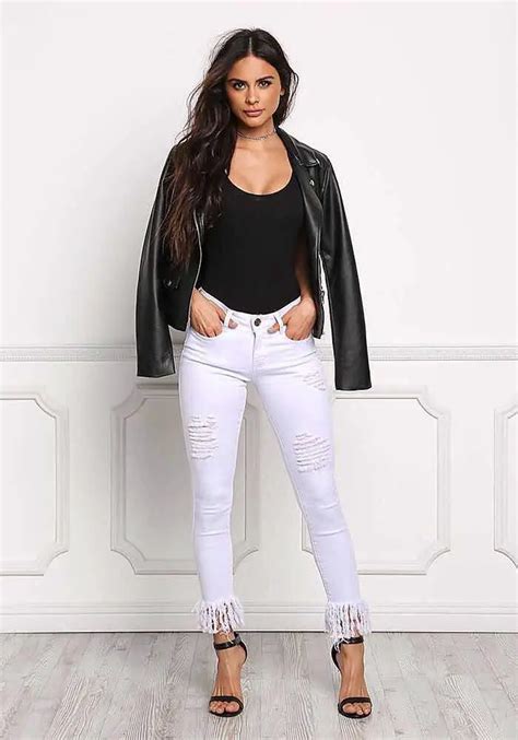 Pantalon blanco chica Continuara.org