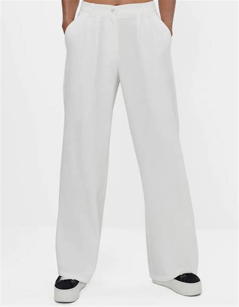 Pantalon blanco pull Continuara.org