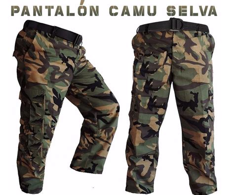 Pantalon camuflaje militar Continuara.org