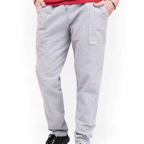 Pantalon largo gris Continuara.org