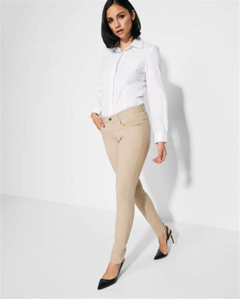 Pantalon mujer entallado Continuara.org