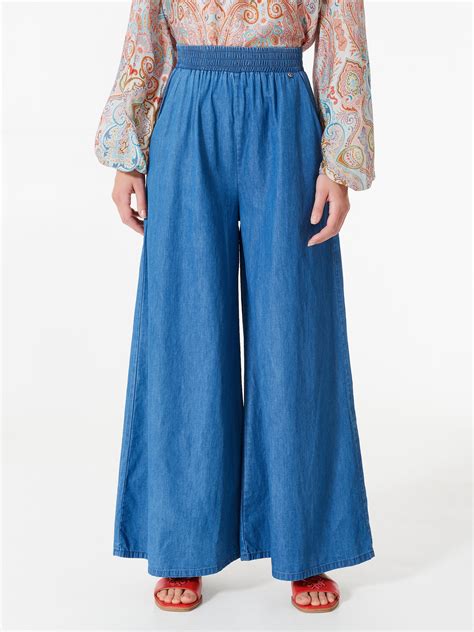 Pantalon palazzo vaquero Continuara.org