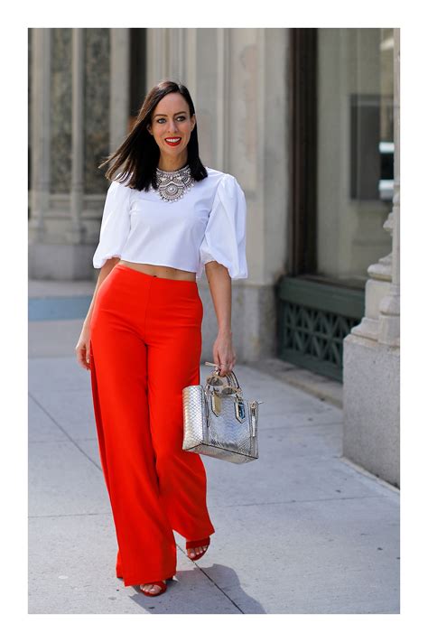 Pantalon rojo mujer Continuara.org