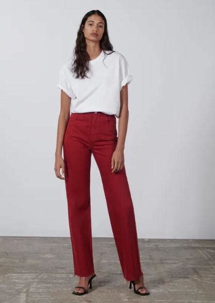 Pantalon vaquero rojo Continuara.org