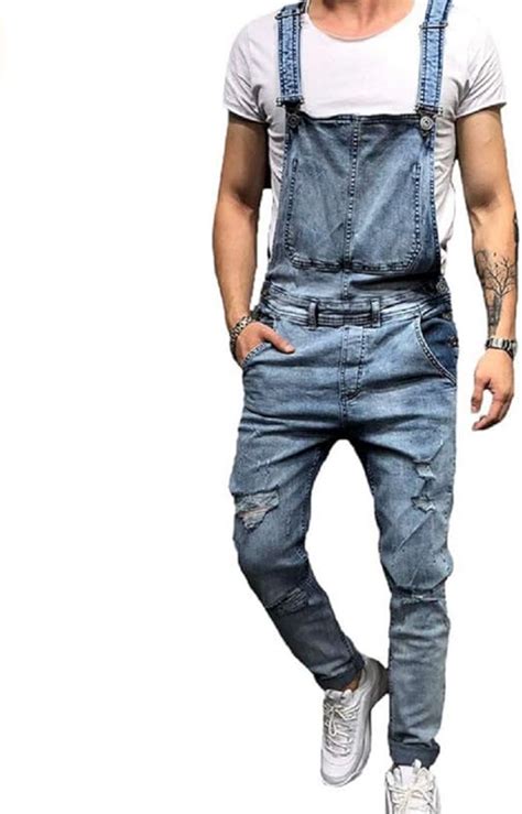Pantalon vaquero tirantes Continuara.org