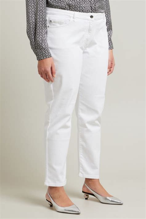 Pantalones pitillos blanco Continuara.org