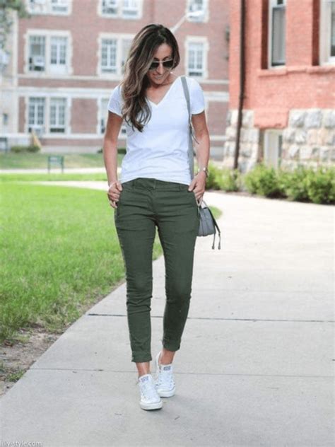 Pantalones verde militar Continuara.org