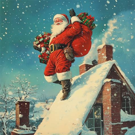Papa noel antiguo Continuara.org
