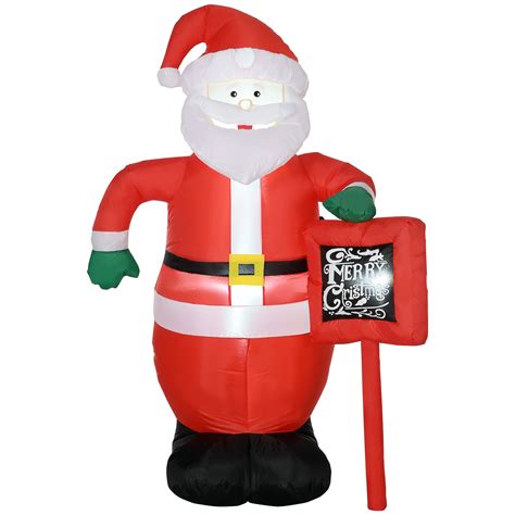 Papa noel hinchable Continuara.org