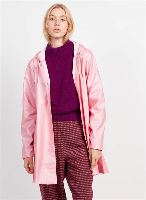 Parka cortavientos rosa Continuara.org