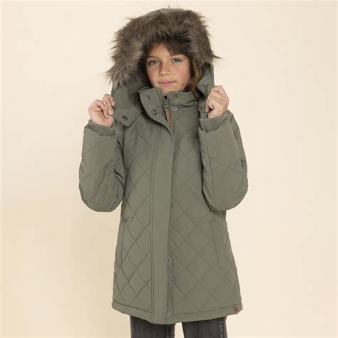 Parka nina verde Continuara.org
