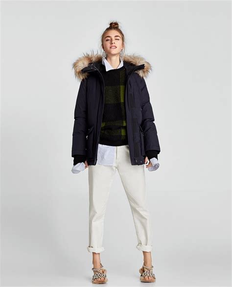 Parka zara pluma Continuara.org