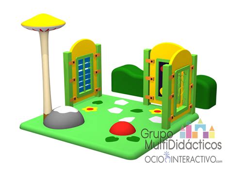 Parque infantil cuadrado Continuara.org