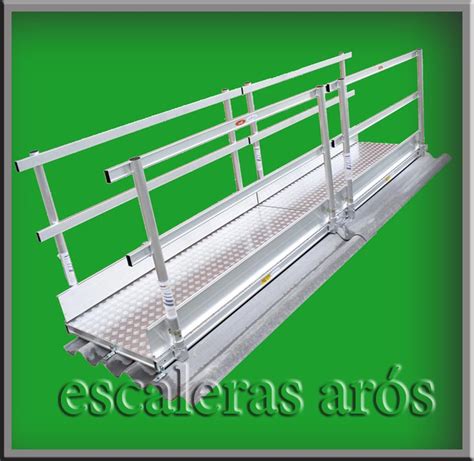 Pasarela aluminio Continuara.org
