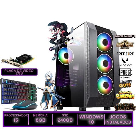 Pc gaming montado Continuara.org