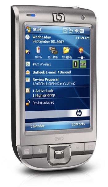 Pda hp ipaq Continuara.org