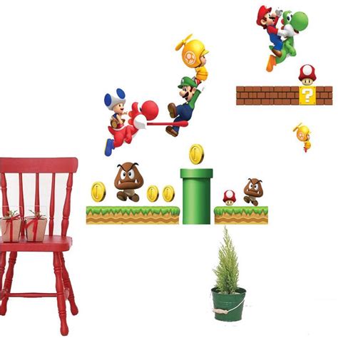 Pegatina decoracion nintendo Continuara.org