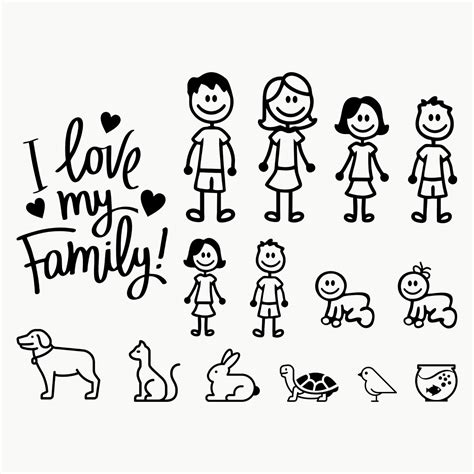 Pegatinas familia Continuara.org