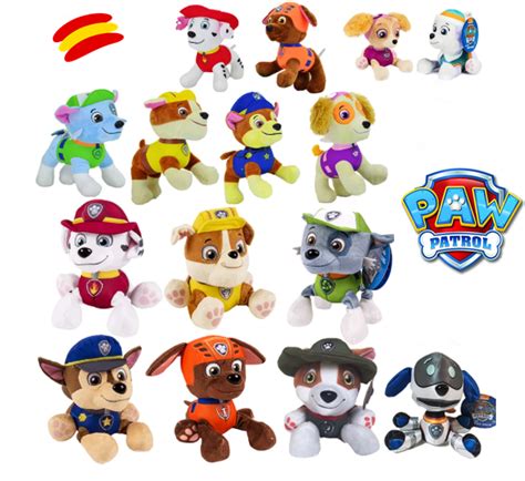 Peluches serie patrulla Continuara.org