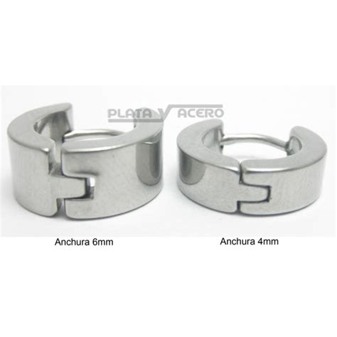 Pendientes acero gris Continuara.org