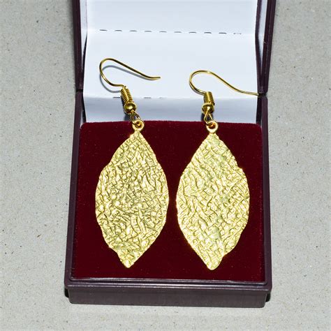 Pendientes chapados oro Continuara.org
