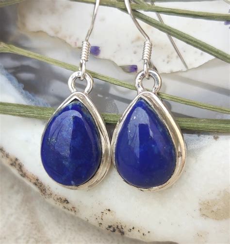 Pendientes plata lapislazuli Continuara.org