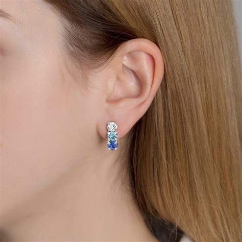 Pendientes plata rodiada Continuara.org