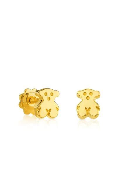 Pendientes puppies oro Continuara.org