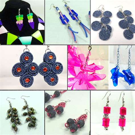 Pendientes reciclados Continuara.org