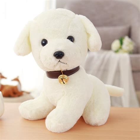 Perrito peluche blanco Continuara.org