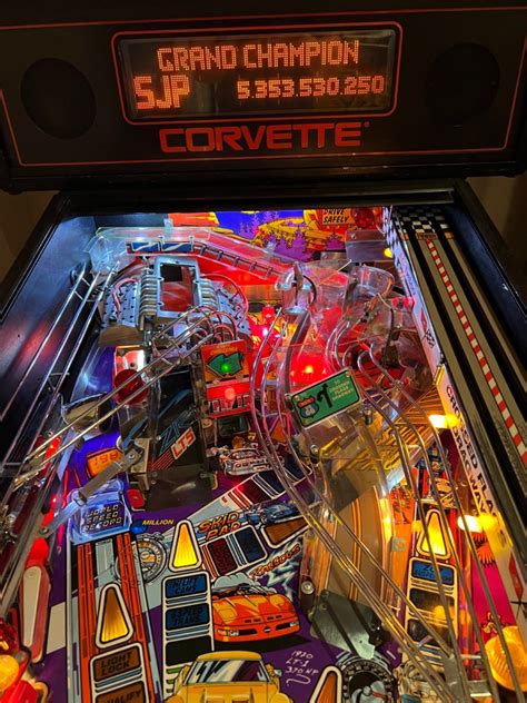 Pinball corvette Continuara.org
