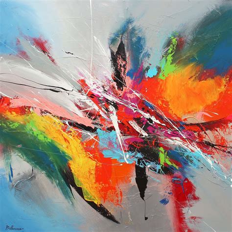 Pintura abstracta tecnica Continuara.org