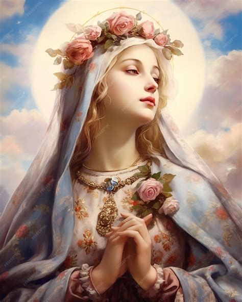 Pintura virgen su Continuara.org