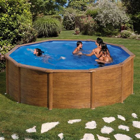 Piscina desmontable madera Continuara.org
