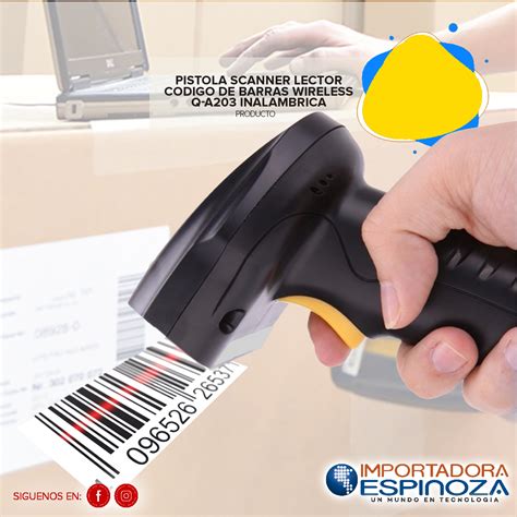 Pistola lector codigos Continuara.org