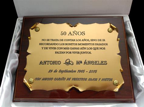 Placa conmemorativa Continuara.org