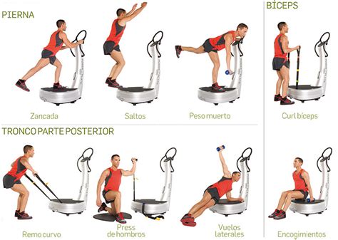 Plataforma vibratoria ejercicios Continuara.org