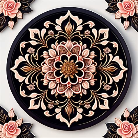 Plato decorativo diseno Continuara.org
