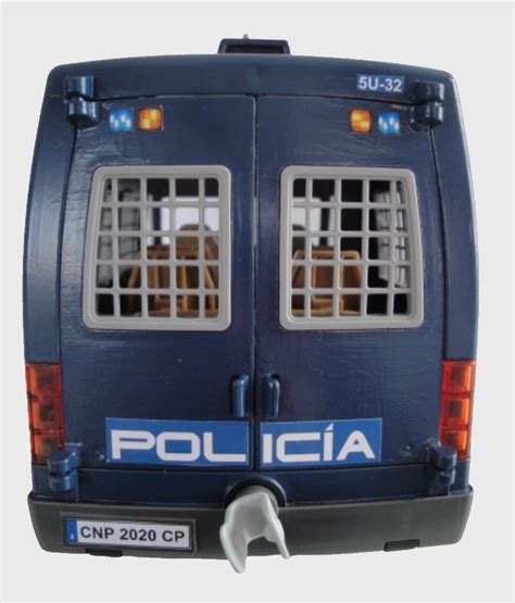 Playmobil furgoneta policia Continuara.org