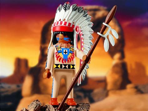 Playmobil jefe indio Continuara.org